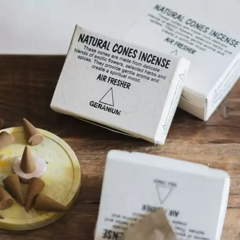 Natural Botanical Incense Cones