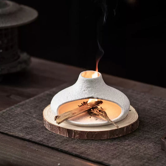 Chimney Ceramic Fireplace Incense Burner