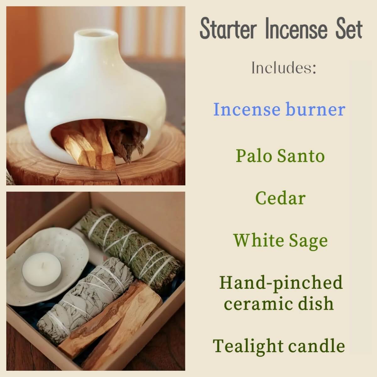 Handmade Ceramic Incense Burner – Bottle Fireplace Design