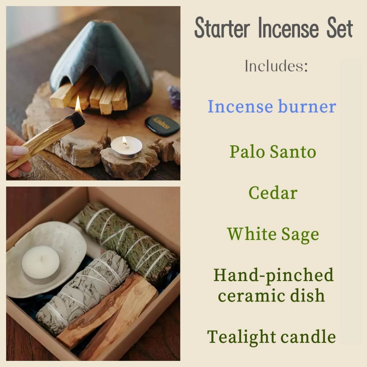 Hearth Ceramic Incense Burner