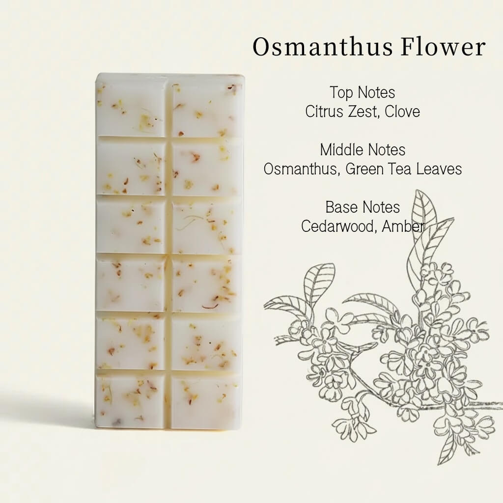 Handcrafted Botanical Wax Melts – Natural Soy Wax Aromatherapy Blocks