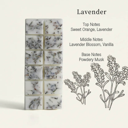 Handcrafted Botanical Wax Melts – Natural Soy Wax Aromatherapy Blocks