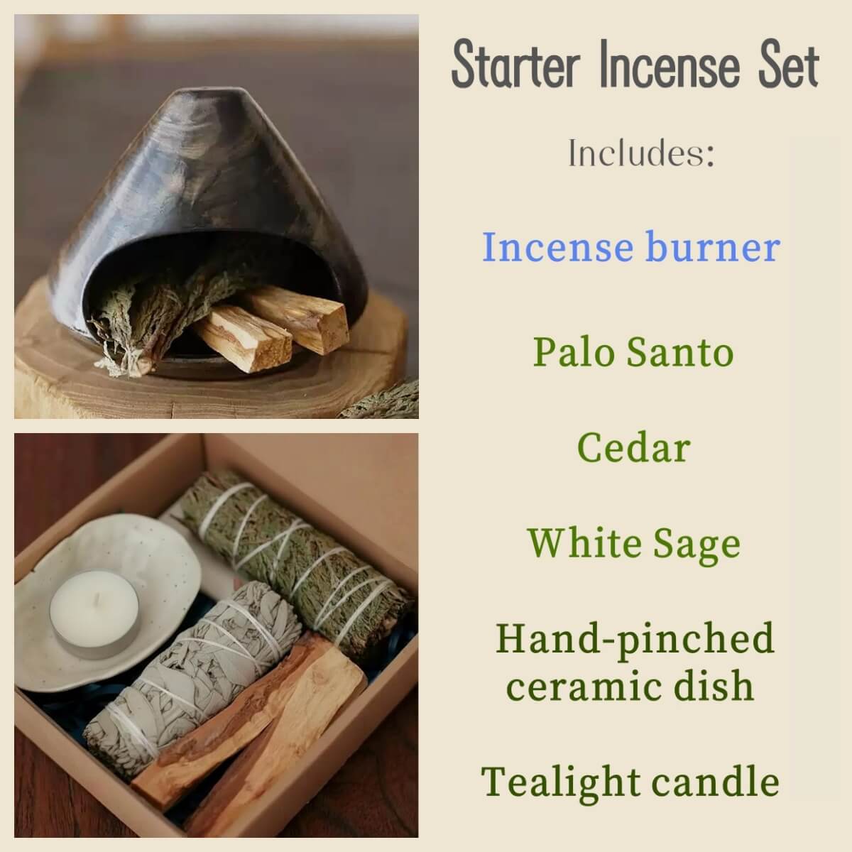 Hearth Ceramic Incense Burner