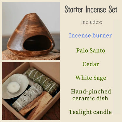 Hearth Ceramic Incense Burner