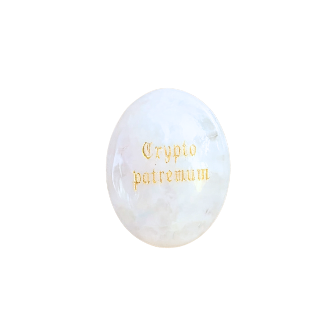 Clear Quartz Palm Stone - “Expecto Patronum”