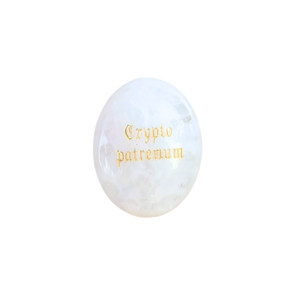Clear Quartz Palm Stone - “Expecto Patronum”