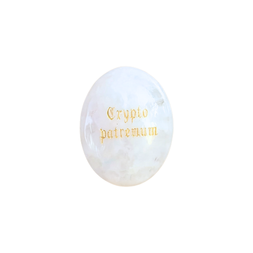Clear Quartz Palm Stone - “Expecto Patronum”
