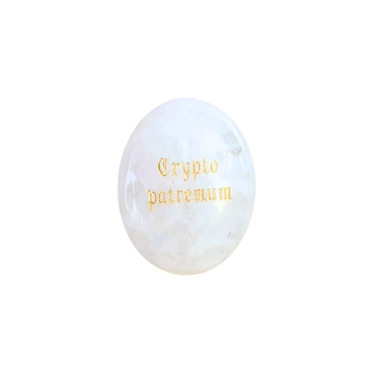 Clear Quartz Palm Stone - “Expecto Patronum”