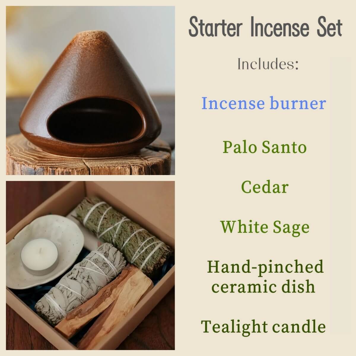 Hearth Ceramic Incense Burner