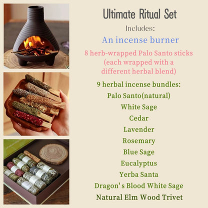 Handmade Ceramic Incense Burner – Chimney Fireplace Style