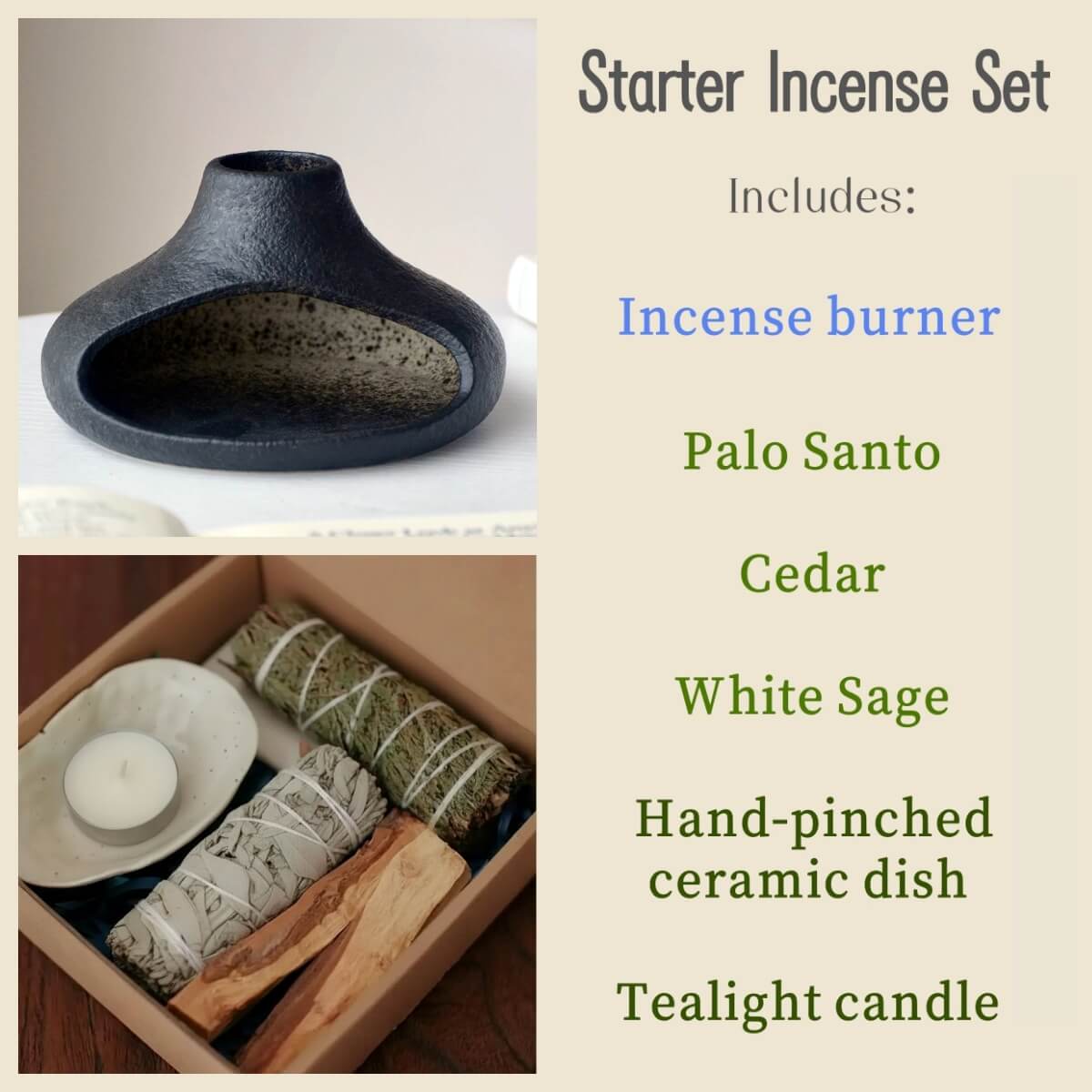 Chimney Ceramic Fireplace Incense Burner