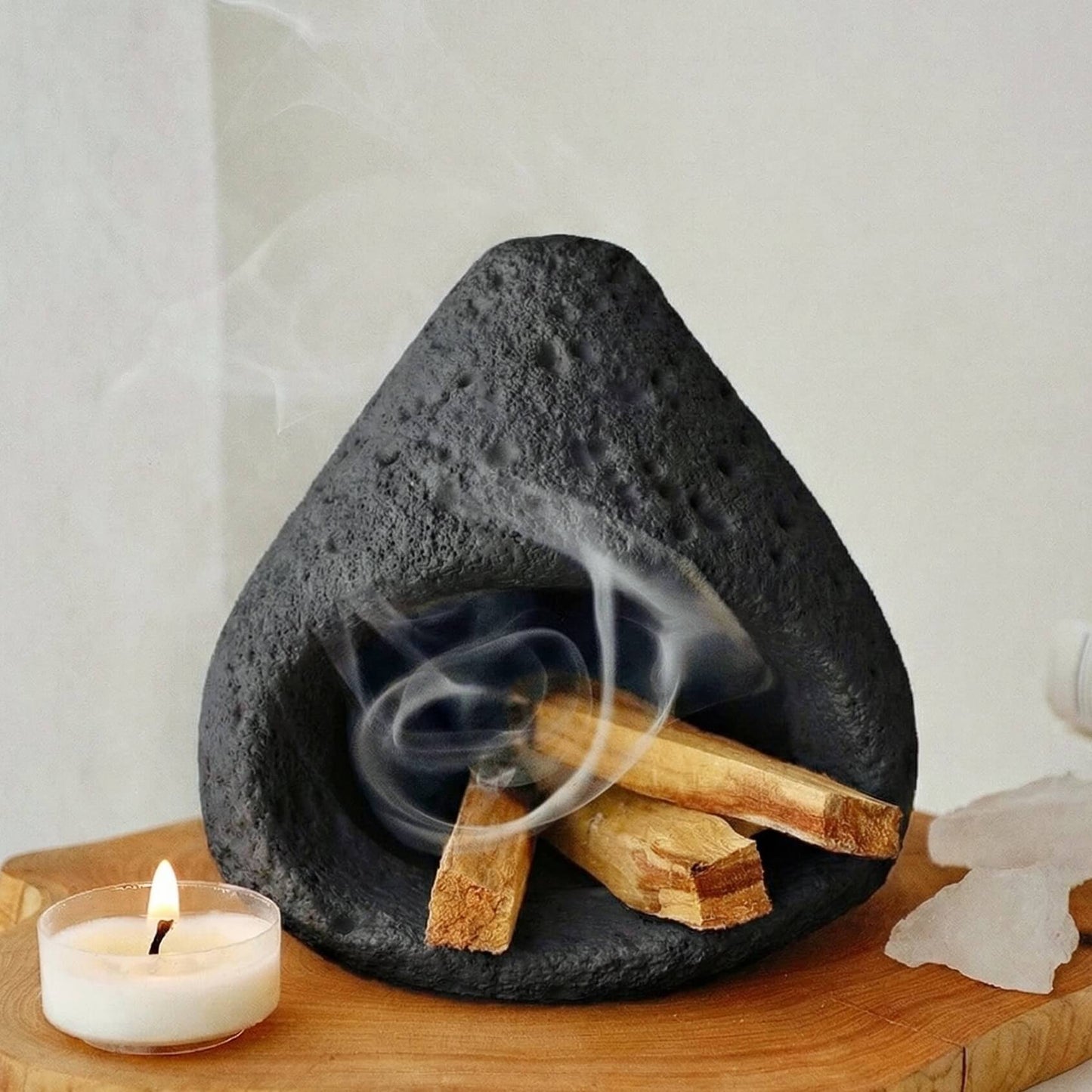 Handcrafted Cement Incense Burner