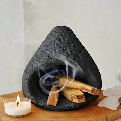 Handcrafted Cement Incense Burner
