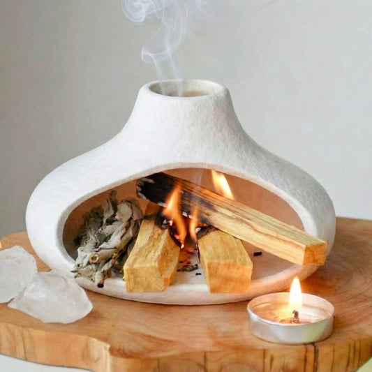 Chimney Ceramic Fireplace Incense Burner