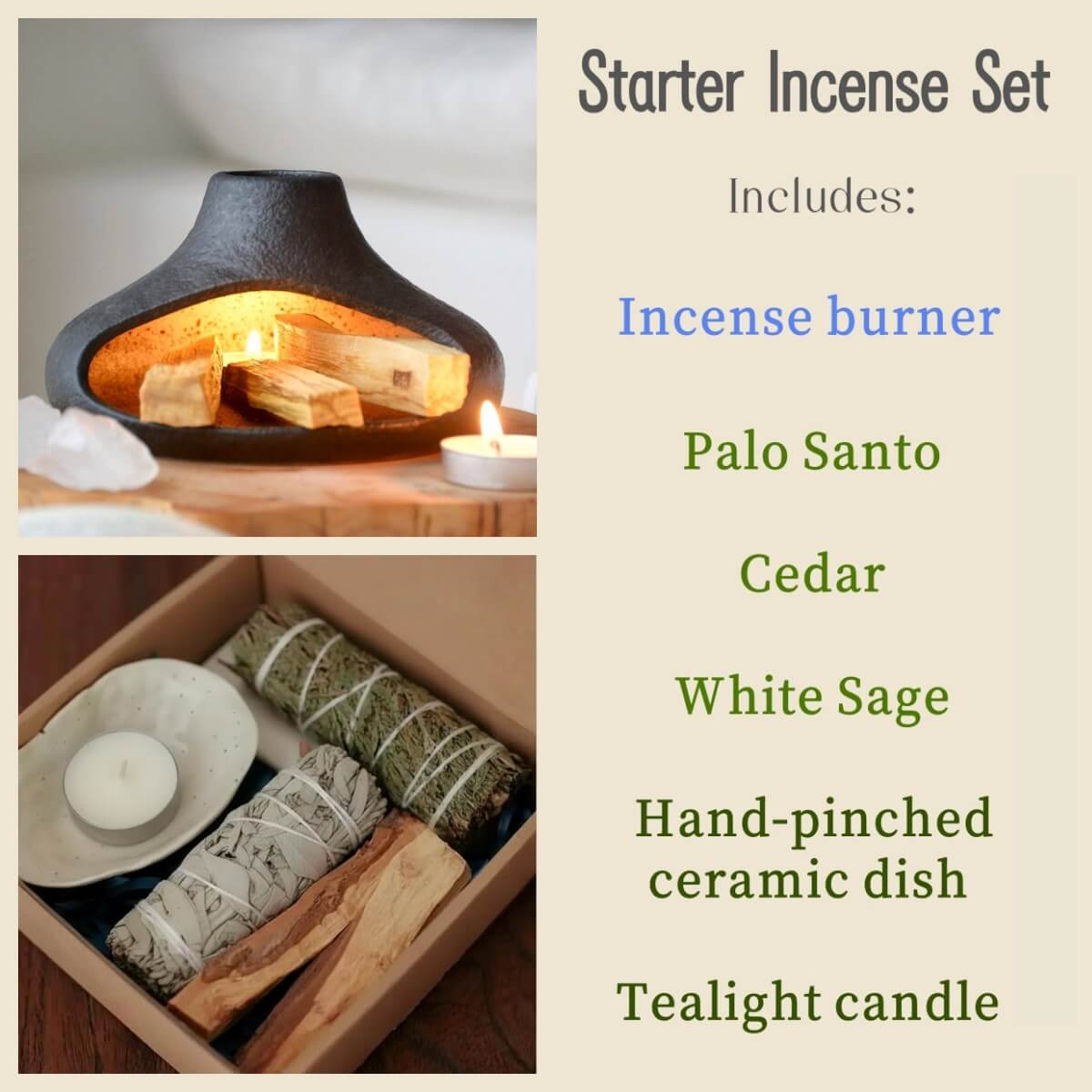 Chimney Ceramic Fireplace Incense Burner