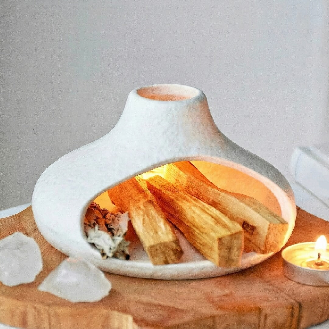 Chimney Ceramic Fireplace Incense Burner
