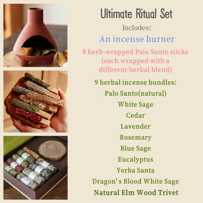 Handmade Ceramic Incense Burner – Chimney Fireplace Style