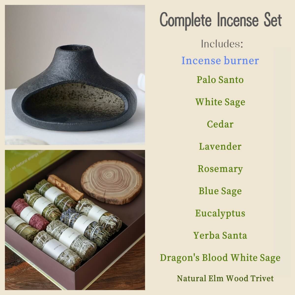 Chimney Ceramic Fireplace Incense Burner