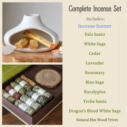 Chimney Ceramic Fireplace Incense Burner
