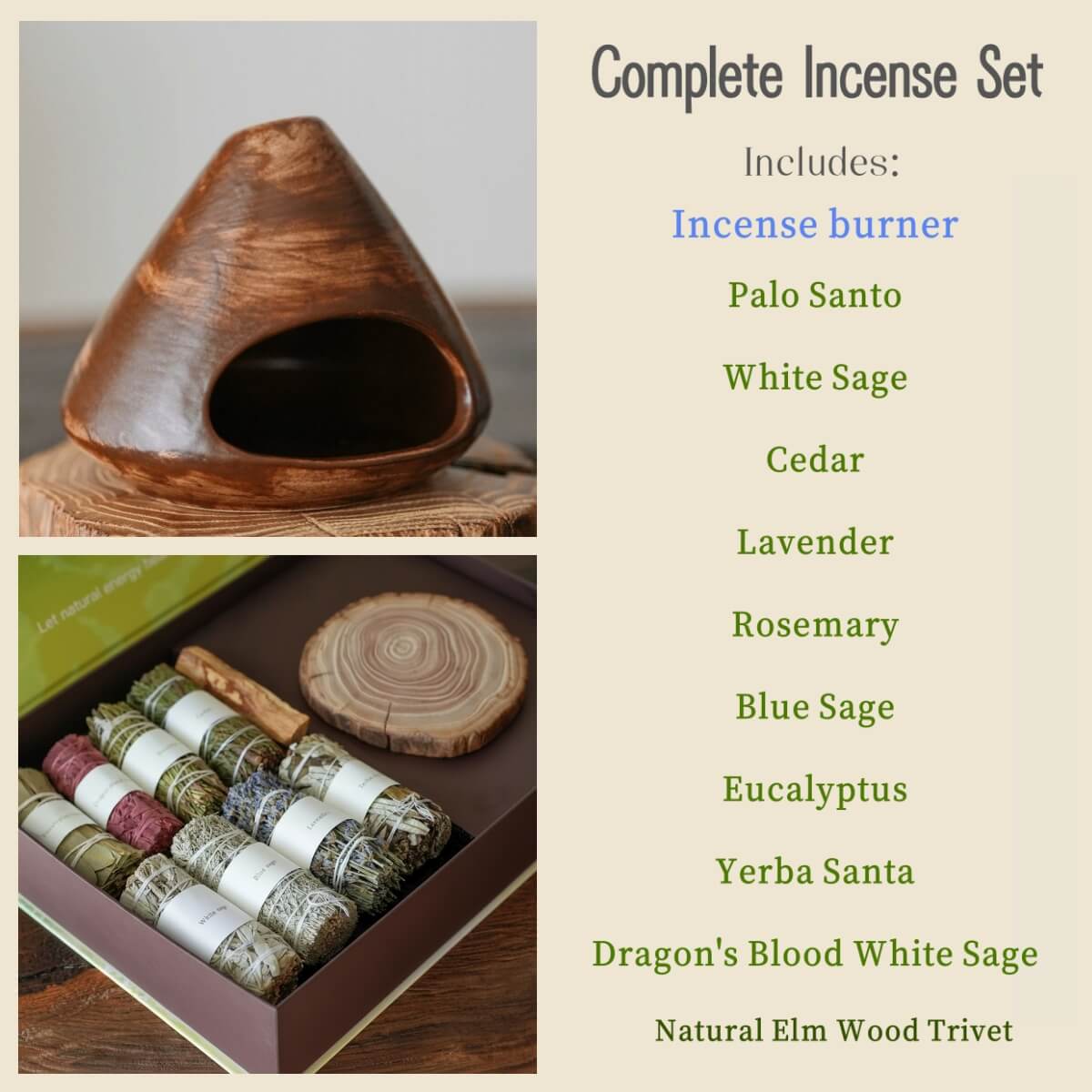 Hearth Ceramic Incense Burner