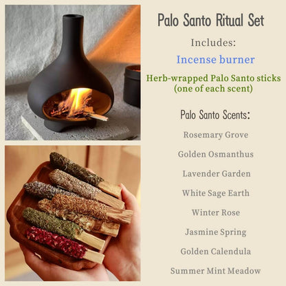 Handmade Ceramic Incense Burner – Modern Fireplace Style