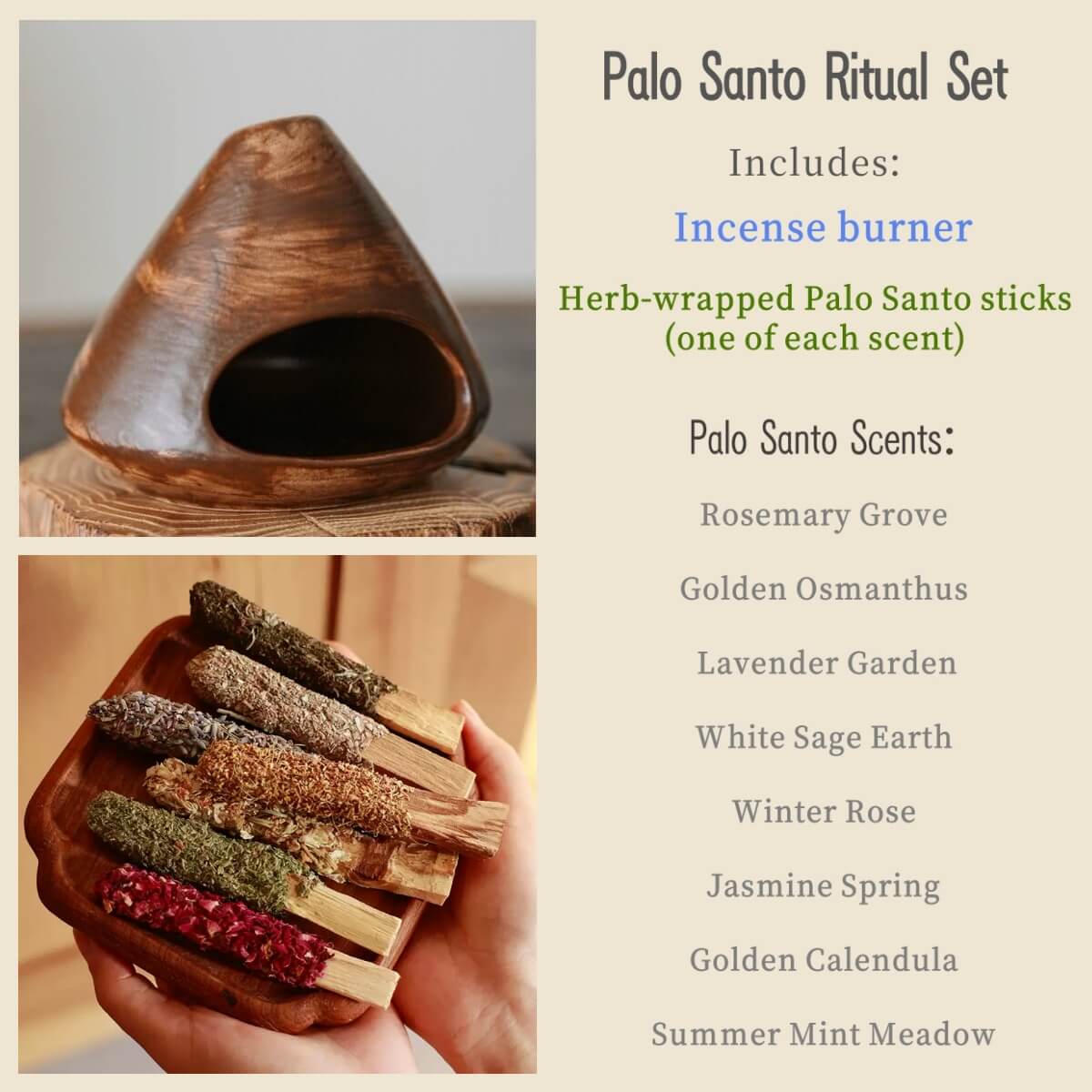 Hearth Ceramic Incense Burner