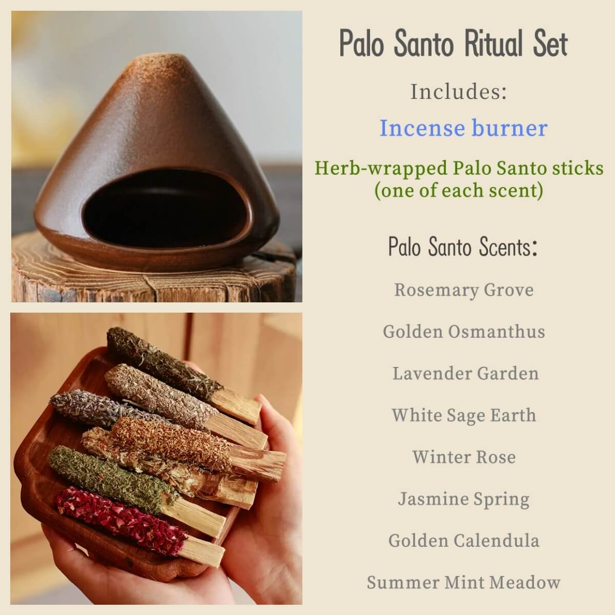 Hearth Ceramic Incense Burner