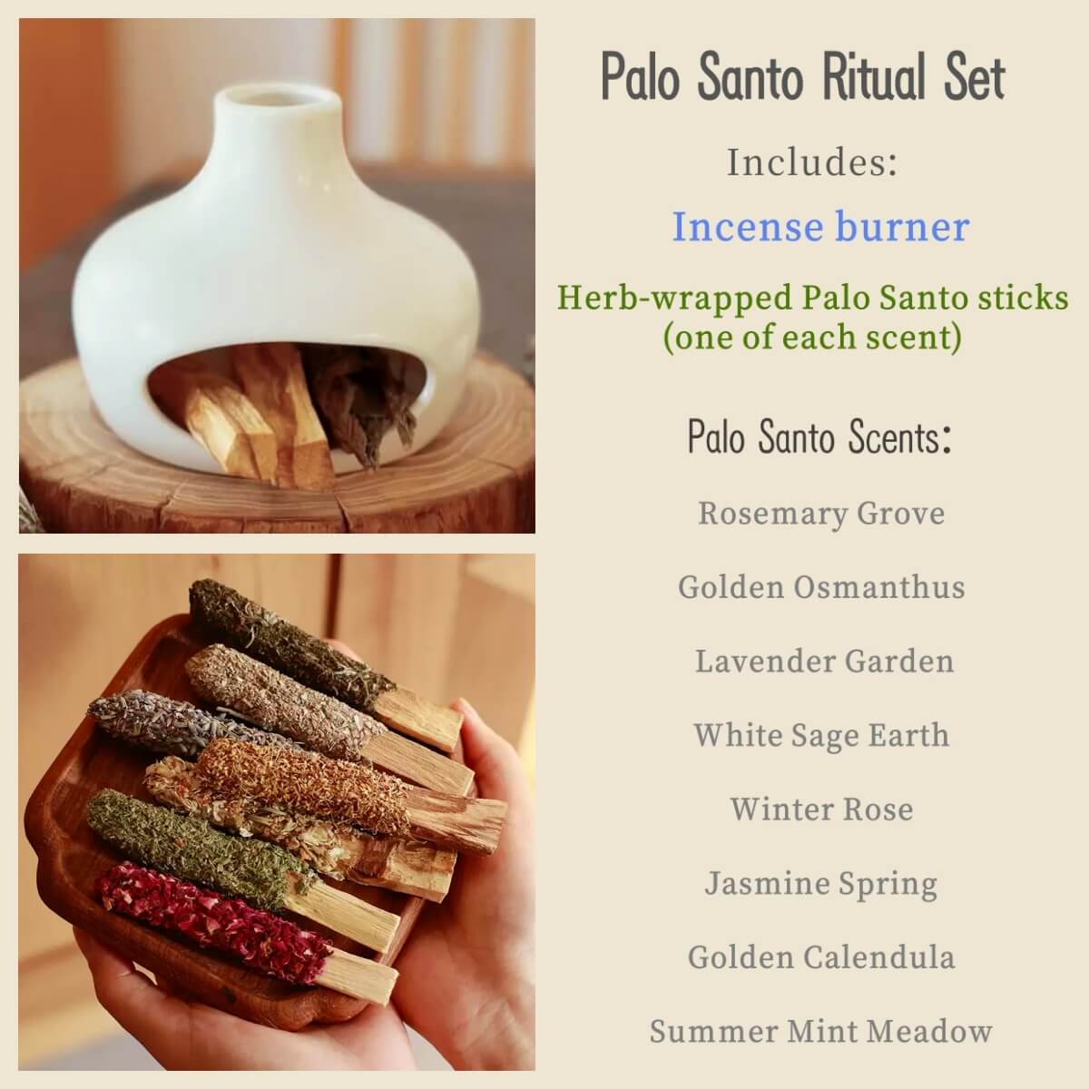 Handmade Ceramic Incense Burner – Bottle Fireplace Design