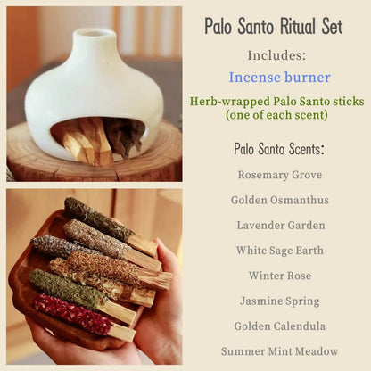 Handmade Ceramic Incense Burner – Bottle Fireplace Design