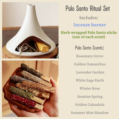 Handmade Glazed Ceramic Incense Burner – Modern Fireplace Design