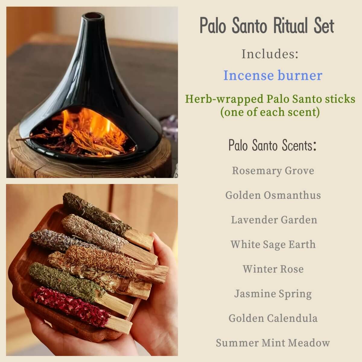 Handmade Glazed Ceramic Incense Burner – Modern Fireplace Design