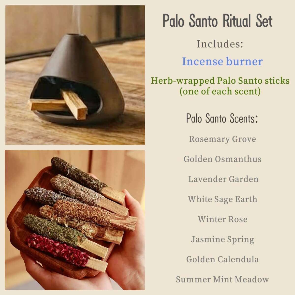 Handmade Ceramic Incense Burner – Minimal Mountain Fireplace Design