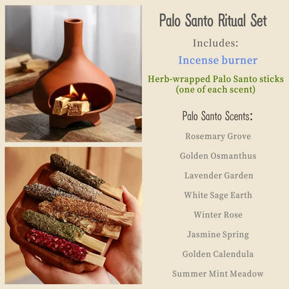 Handmade Ceramic Incense Burner – Modern Fireplace Style