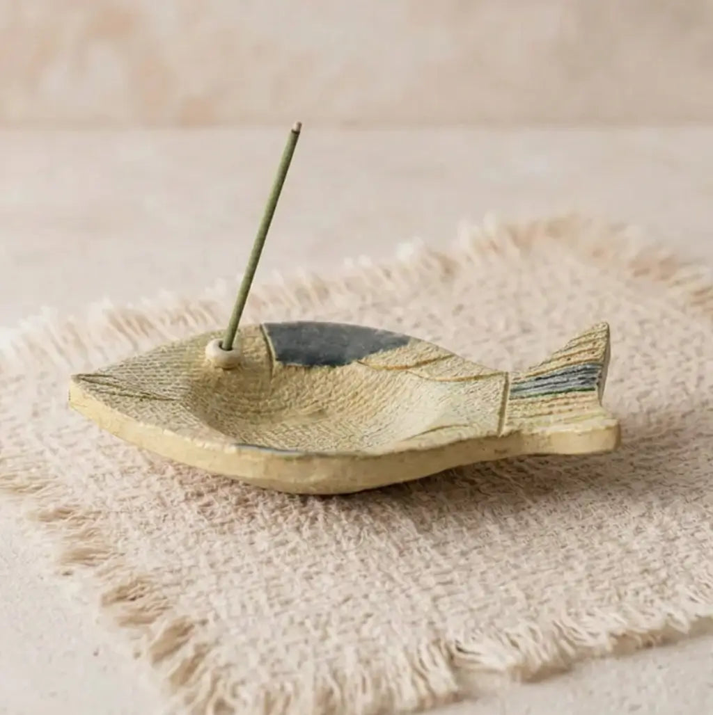 Drift Fish Ceramic Wax Melt, Oil & Incense Warmer