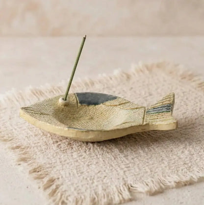 Drift Fish Ceramic Wax Melt, Oil & Incense Warmer