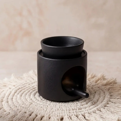 Cylinder Ceramic Wax Melt, Oil & Incense Warmer