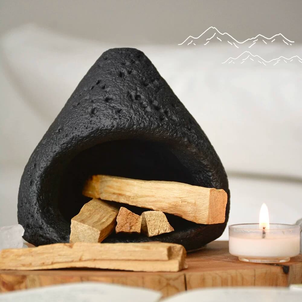 Handcrafted Cement Incense Burner