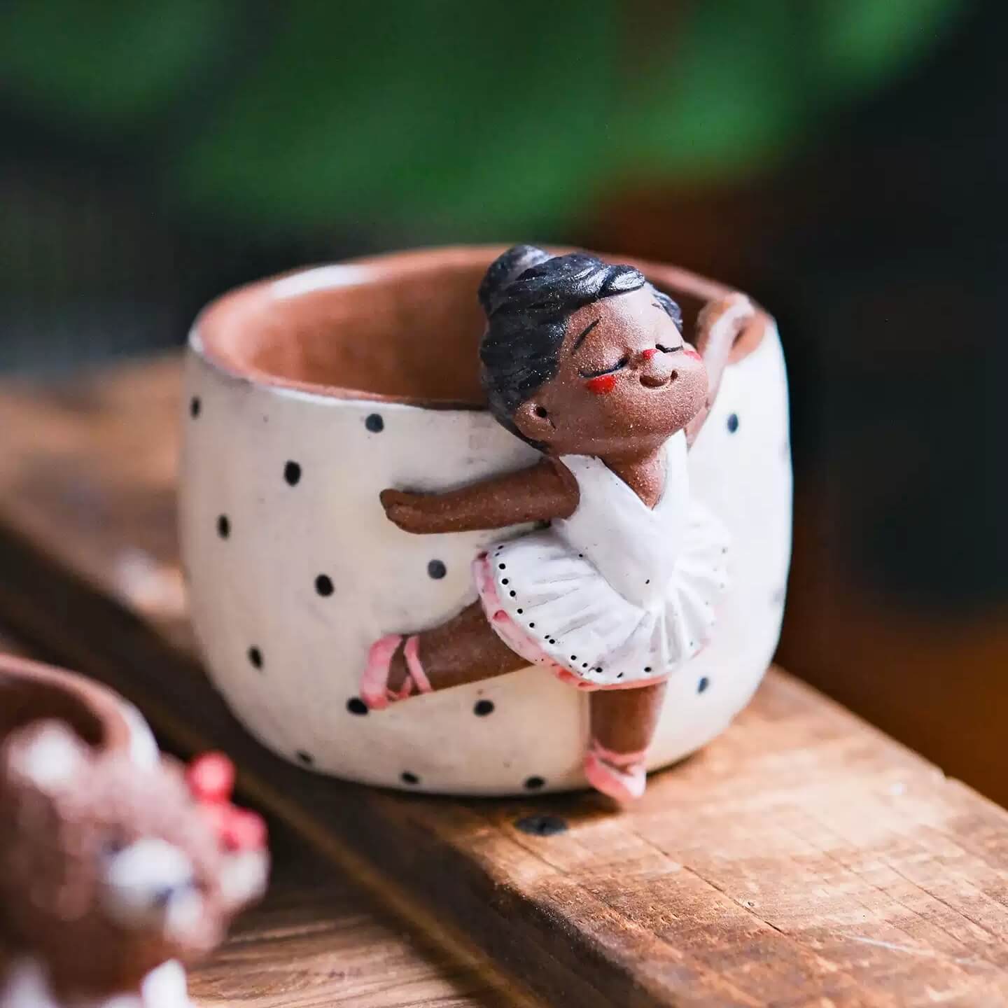 Whispering Character Collection — Handcrafted Ceramic Art Mugs
