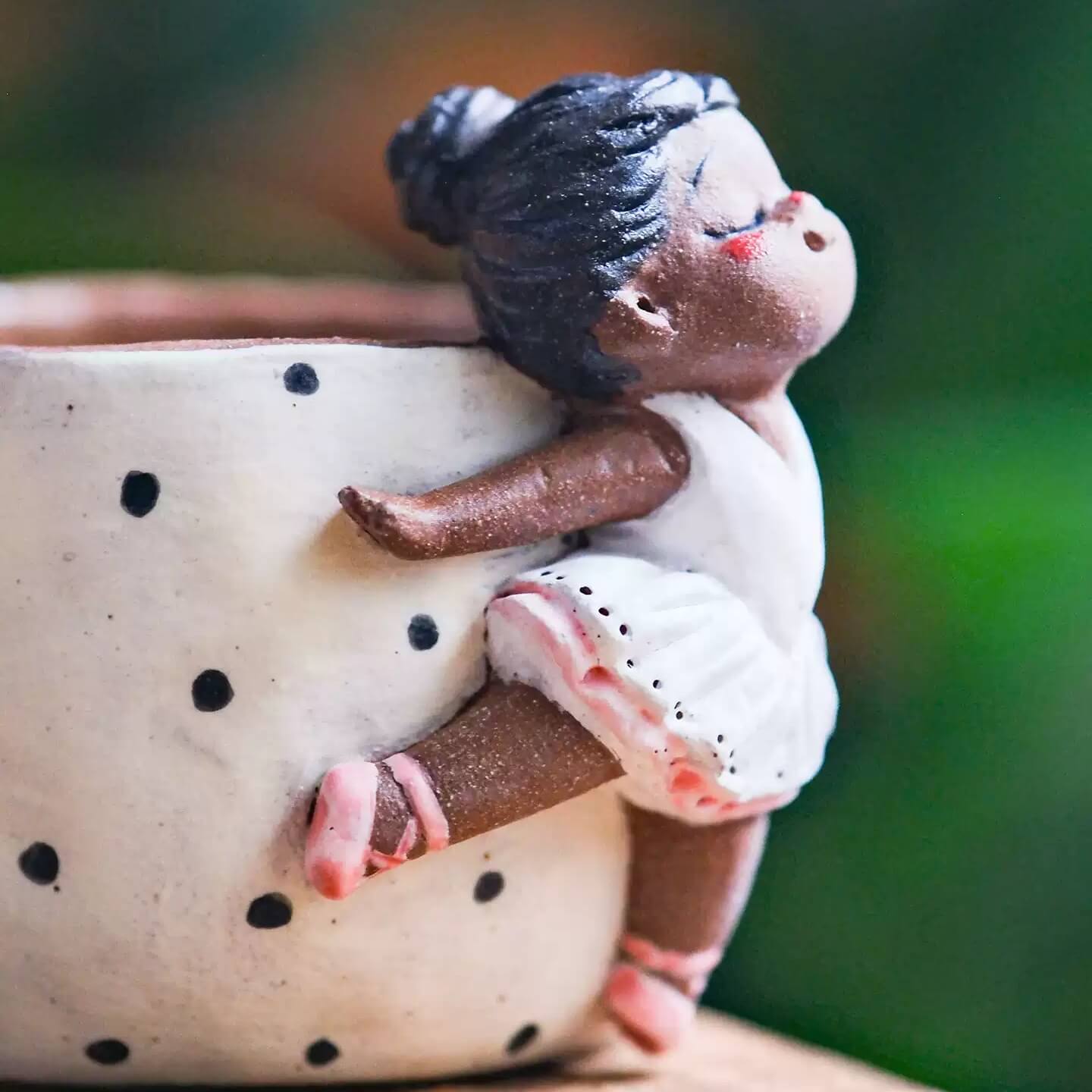 Whispering Character Collection — Handcrafted Ceramic Art Mugs