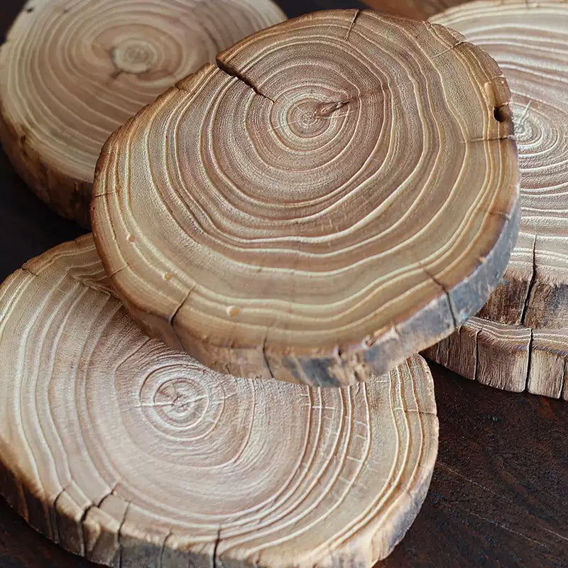 Natural Elm Wood Base