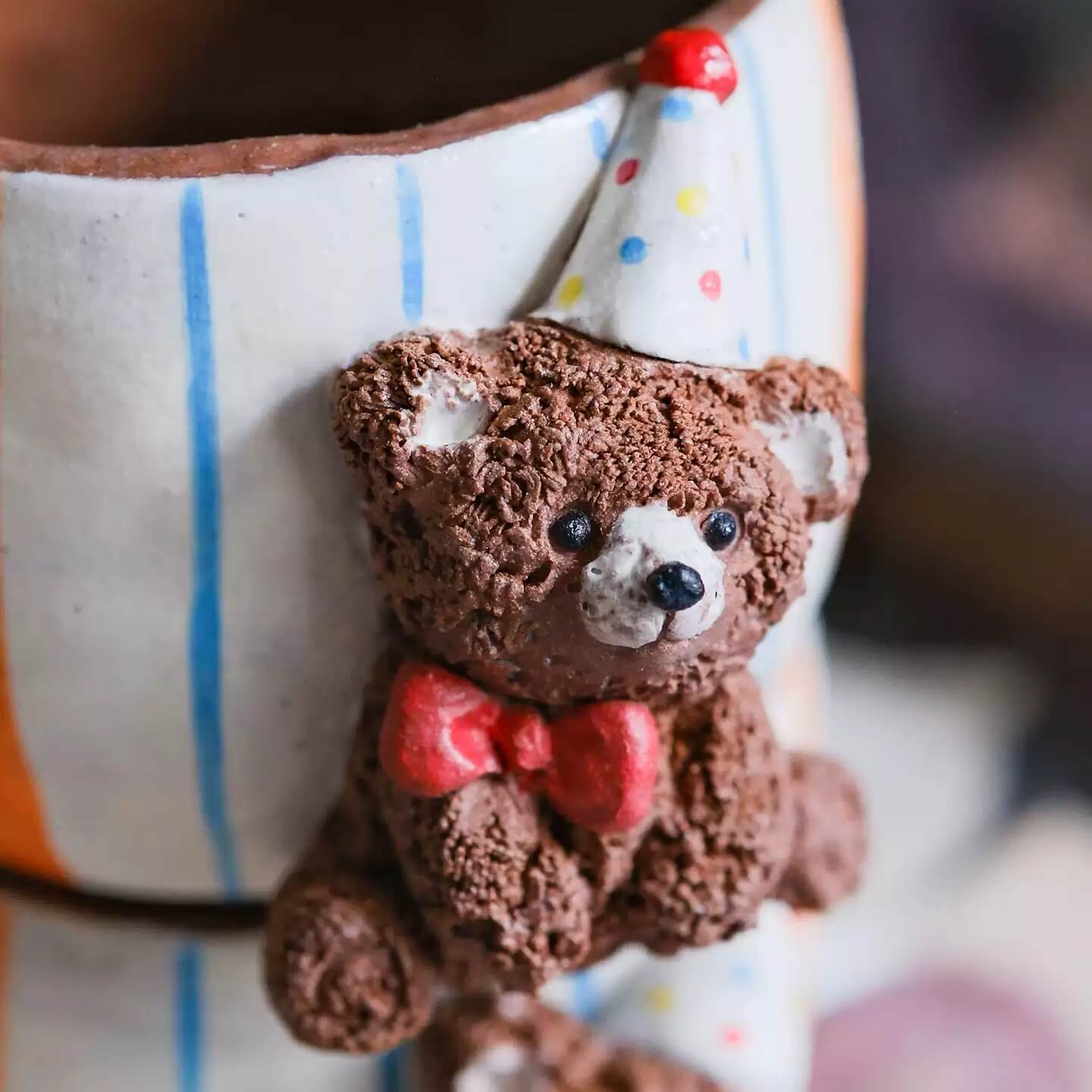 Whispering Character Collection — Handcrafted Ceramic Art Mugs