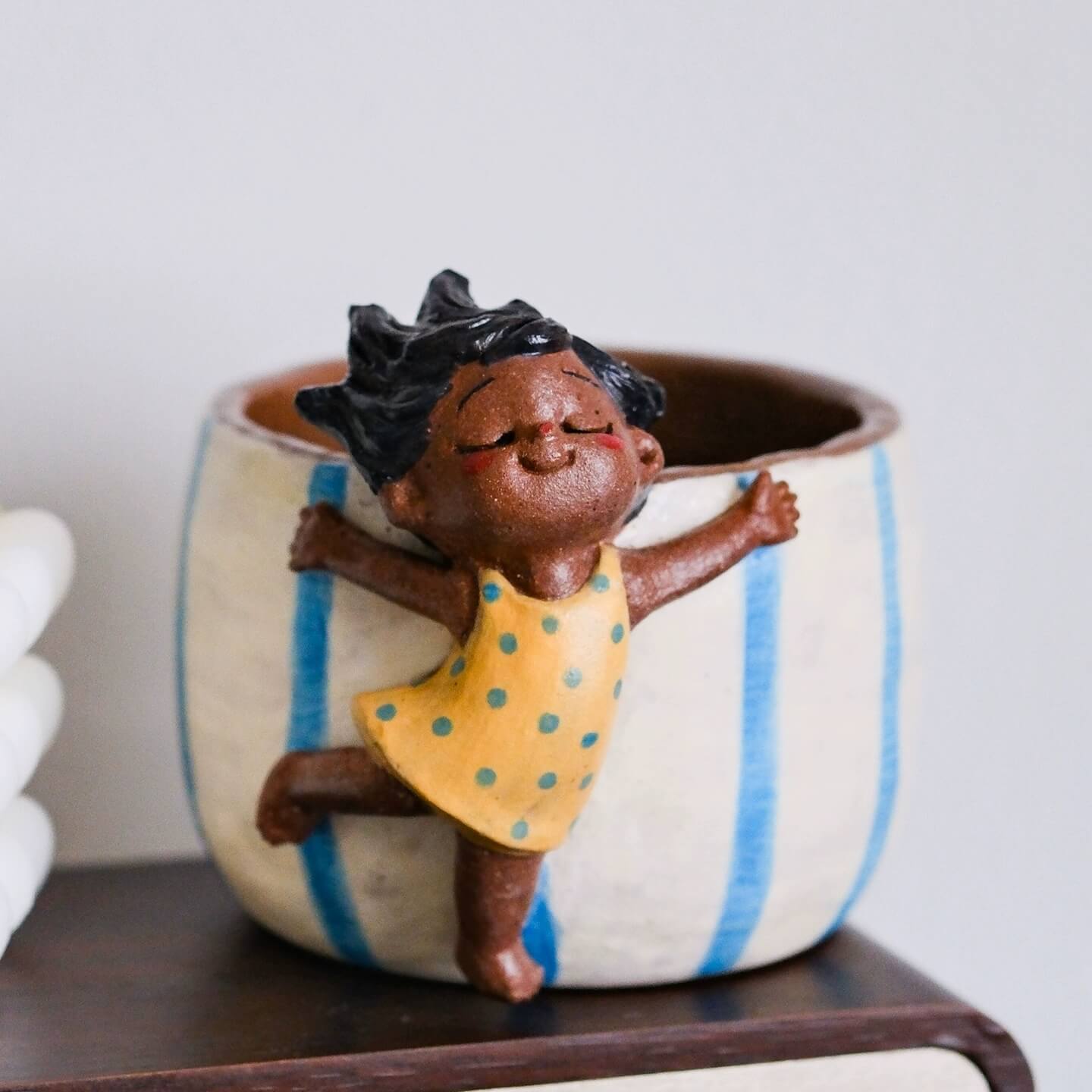 Whispering Character Collection — Handcrafted Ceramic Art Mugs