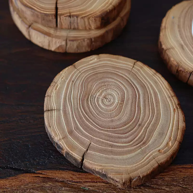 Natural Elm Wood Base