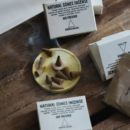 Natural Botanical Incense Cones