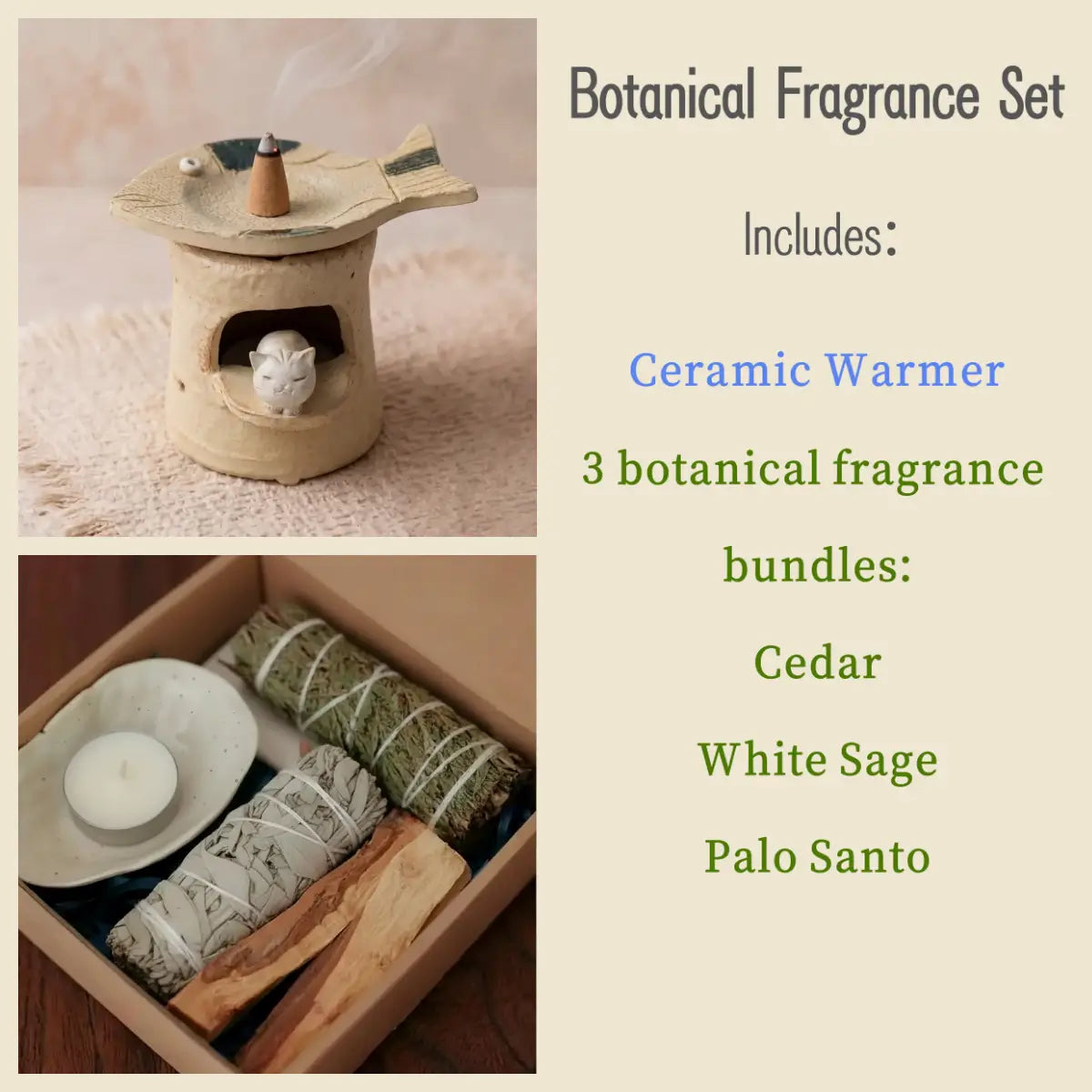 Drift Fish Ceramic Wax Melt, Oil & Incense Warmer