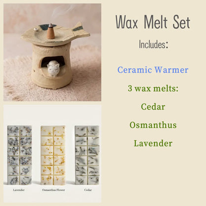 Drift Fish Ceramic Wax Melt, Oil & Incense Warmer
