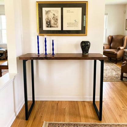 Solid Black Walnut Bar Table