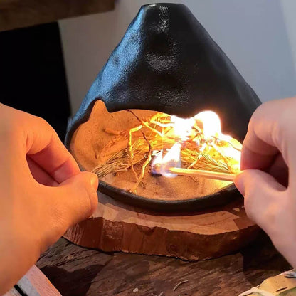 Handmade Ceramic Incense Burner – Black Mountain Fireplace Design