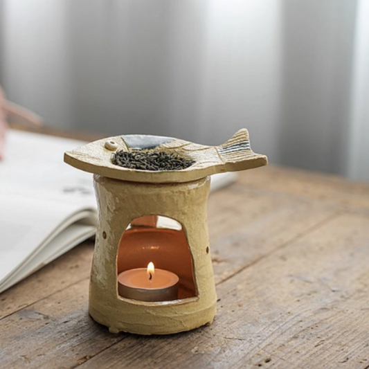 Handmade Ceramic Warmer Aroma Burner