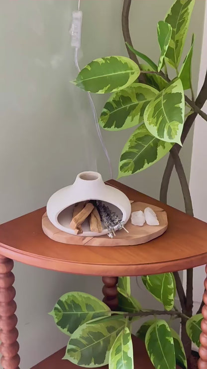 Chimney Ceramic Fireplace Incense Burner